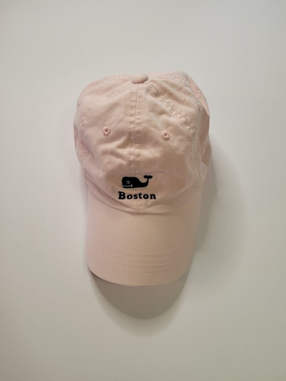 Vineyard Vines Hat Cap Strap Back Pink Blue Whale Boston Preppy Adjustable Mens